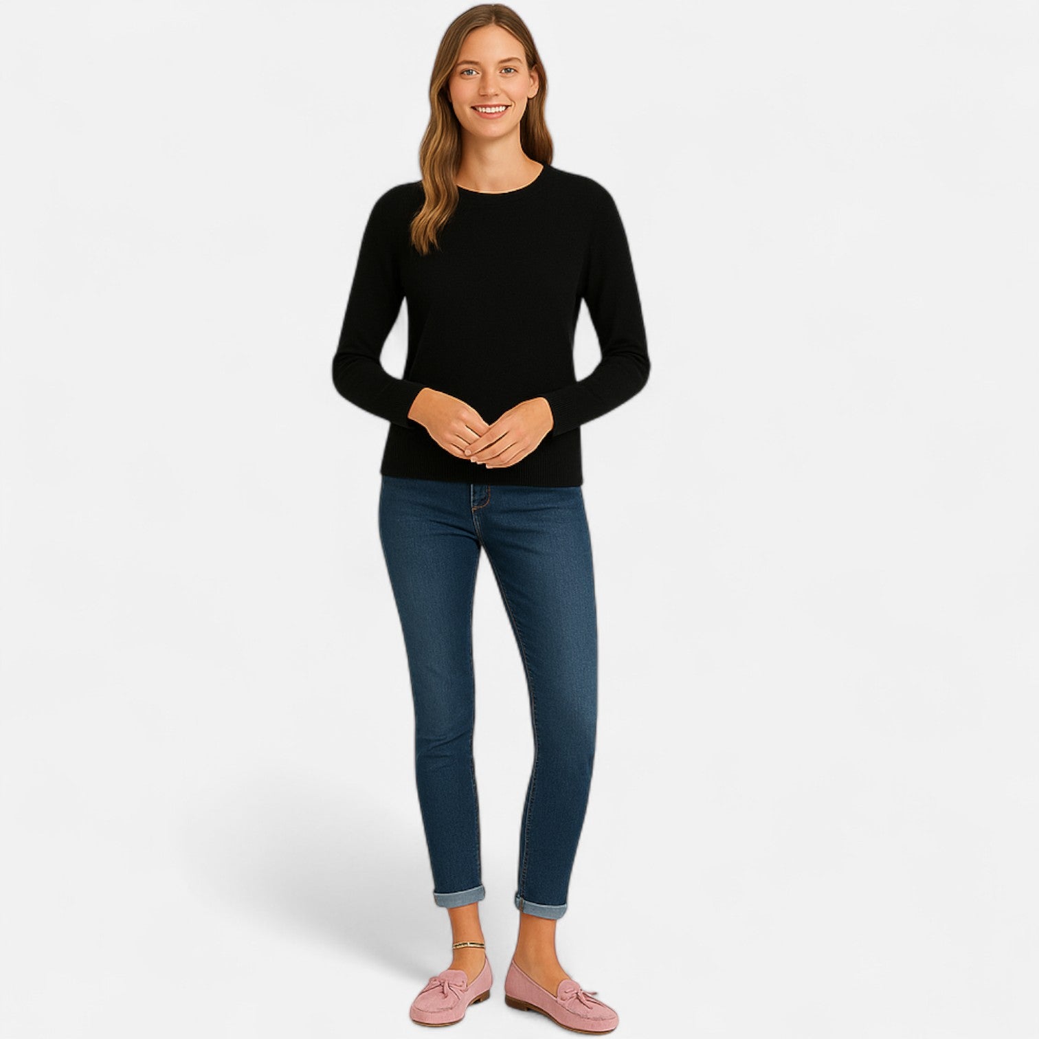 Women’s Loafers with Slip-On Design and Non-Slip Sole