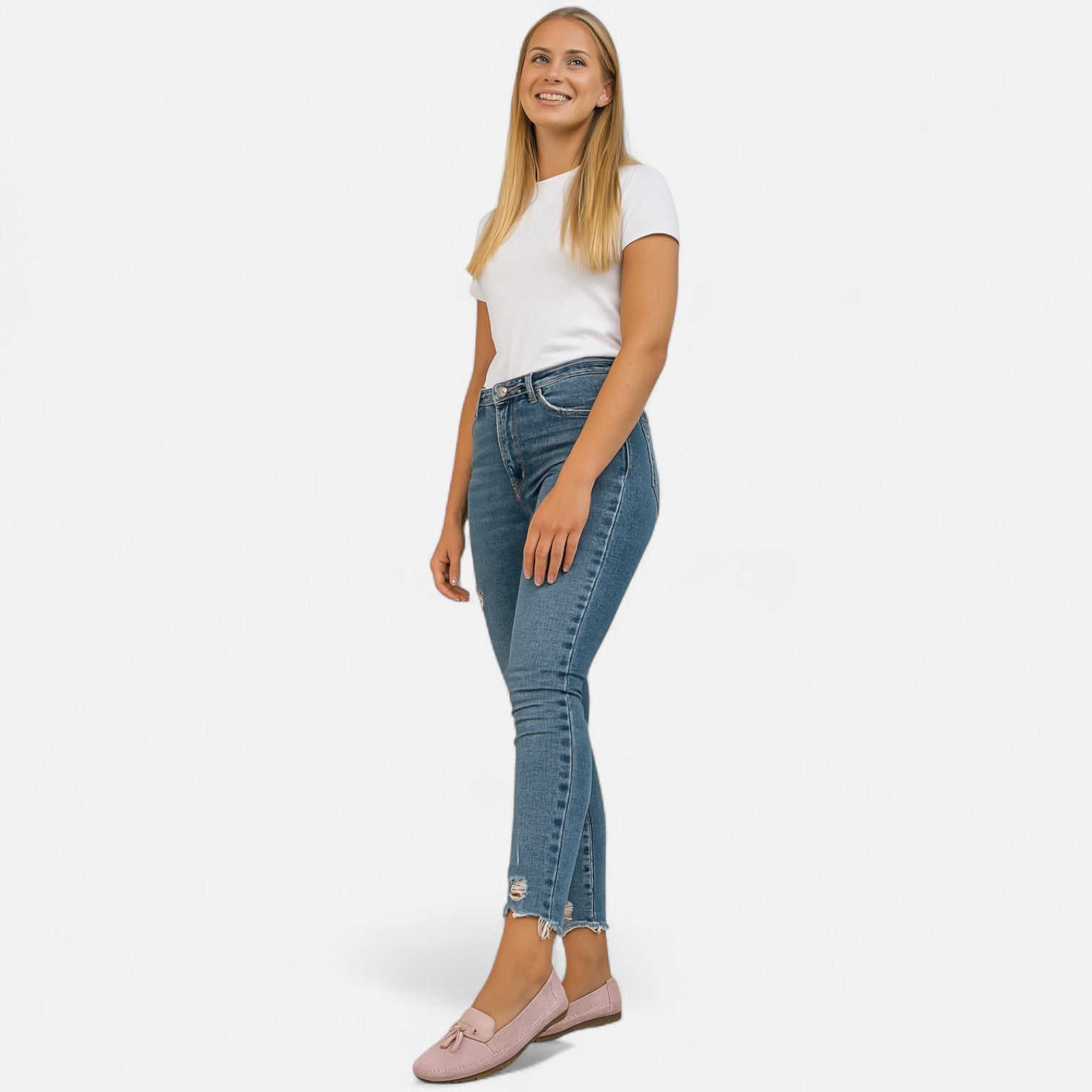 Women’s Loafers with Slip-On Design and Non-Slip Sole