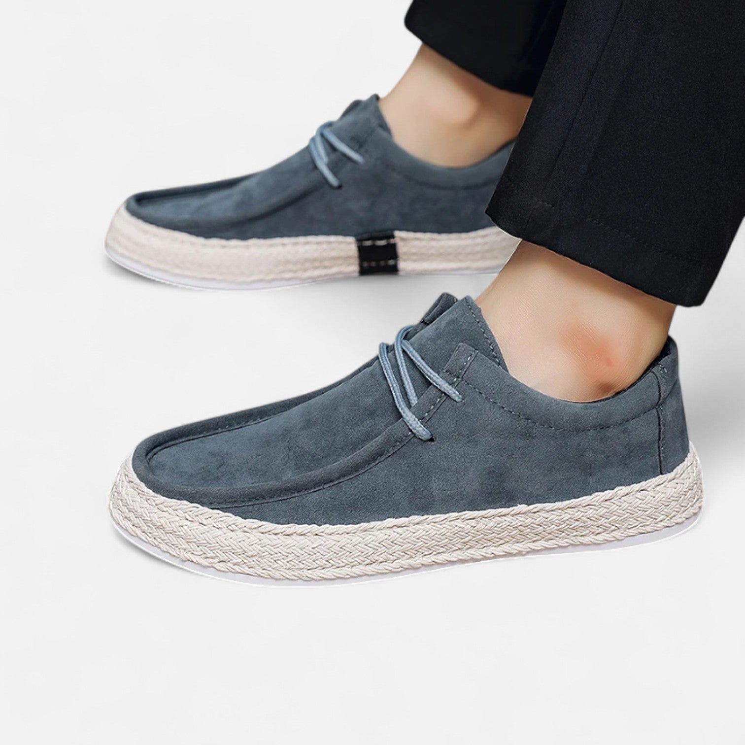 Men’s Textile Loafers – Slip-On Design – Lightweight Sole