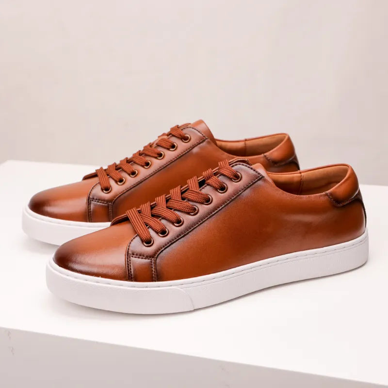 Men’s Calfskin Leather Sneakers
