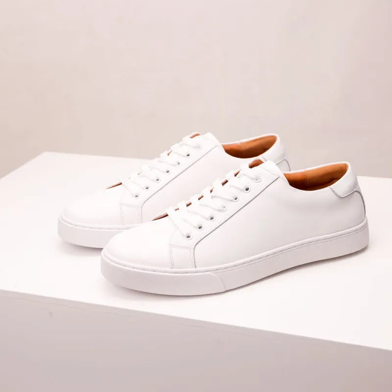Men’s Calfskin Leather Sneakers
