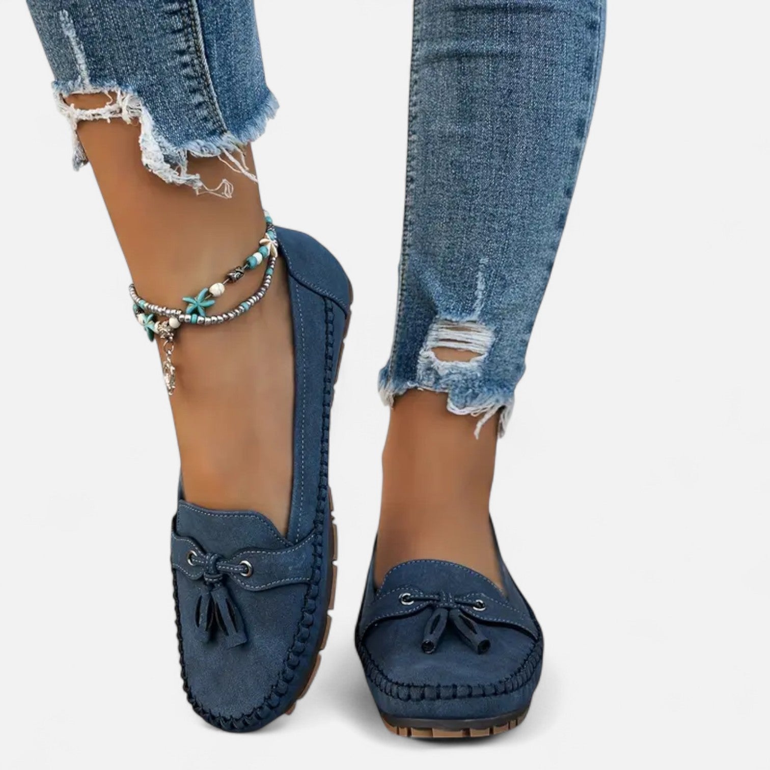 Women’s Loafers with Slip-On Design and Non-Slip Sole